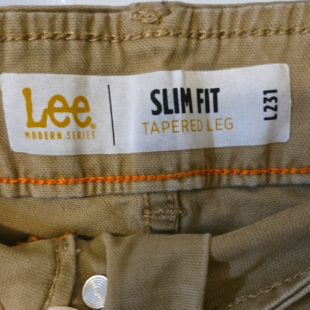 Lee Modern Series Slim Fit Pants - Tan
